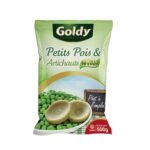PETITS POIS ET ARTICHAUTS GOLDY 500GR