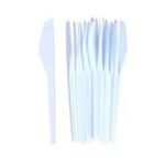 COUTEAU BLANC JETABLE*100