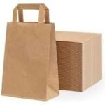 SAC EN KRAFT AVEC POIGNEE