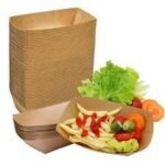 BARQUETTES A FRITE EN KRAFT RECT