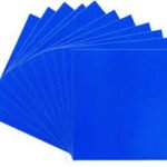 SERVIETTES BLEU JETABLE*100