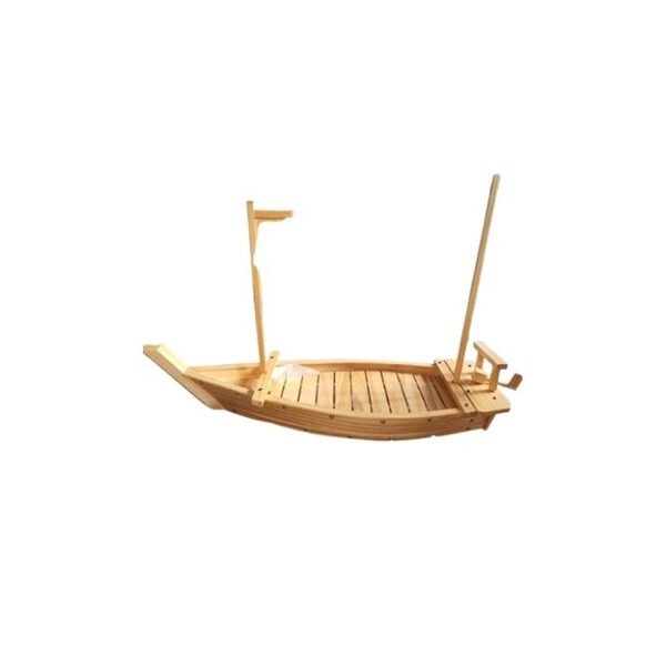 BATEAU A SUSHI NATUREL 60CM