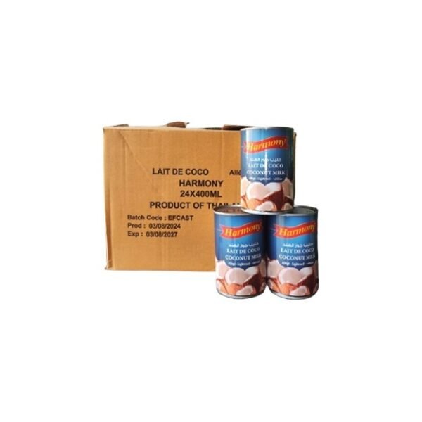 LAIT DE COCO HARMONY 400ml*24