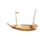 BATEAU A SUSHI NATUREL 70CM