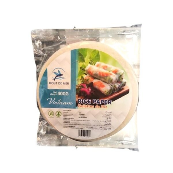 GALETTES DE RIZ GOUT DE MER 400G