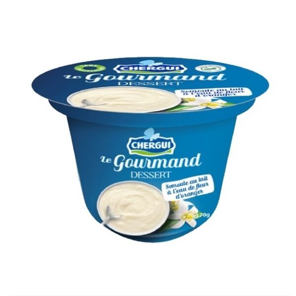 LE GOURMAND DESSERT SEMOULE AU LAIT A L´EAU DE FLEUR D´ORANGER CHERGUI 170GR