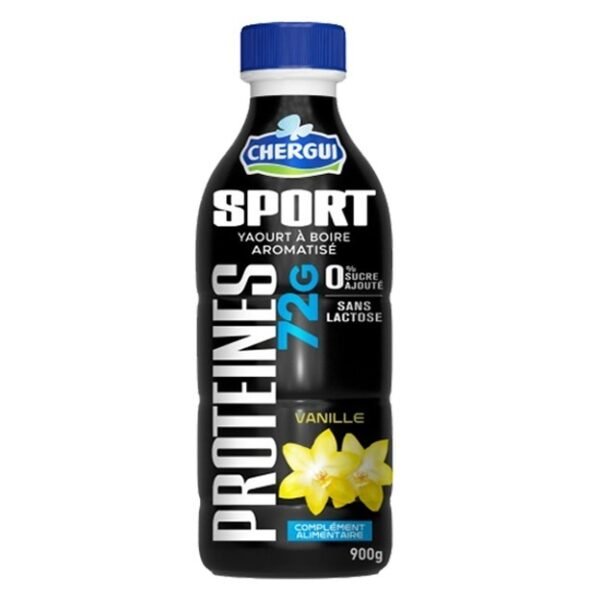 YAOURT A BOIRE PROTEINE VANILLE CHERGUI 900ML